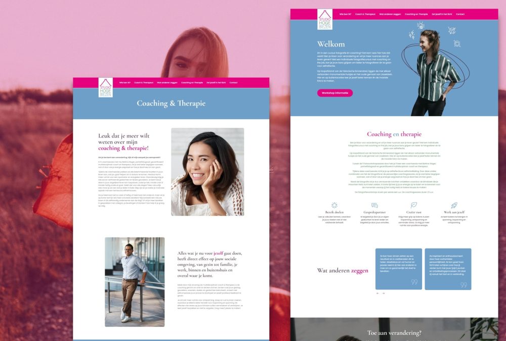 studio hoge biezen portfolio mockup